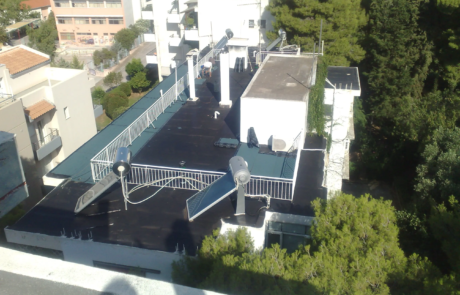 Στεγάνωση με ασφαλτόπανα Arco