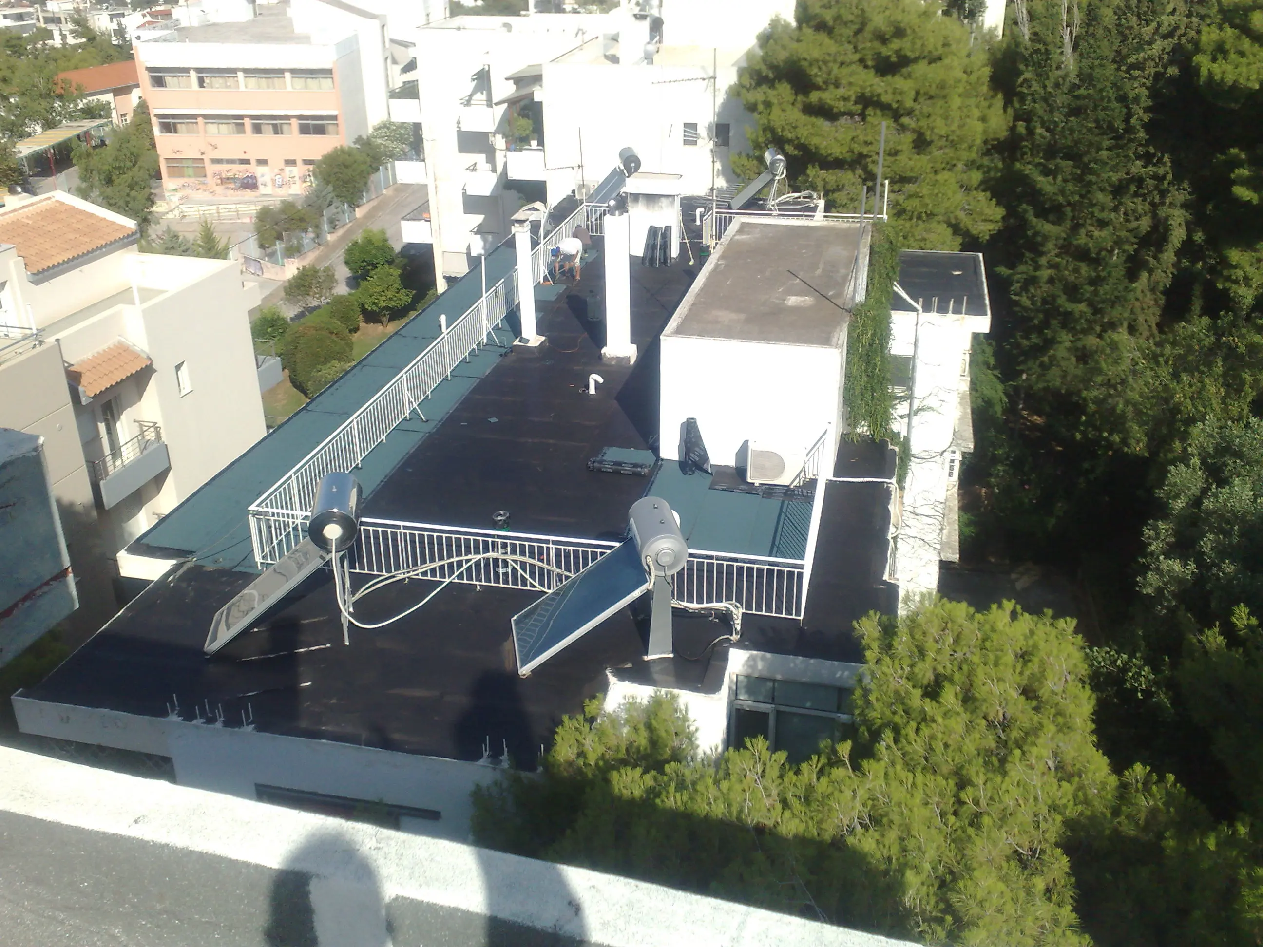 Στεγάνωση με ασφαλτόπανα Arco