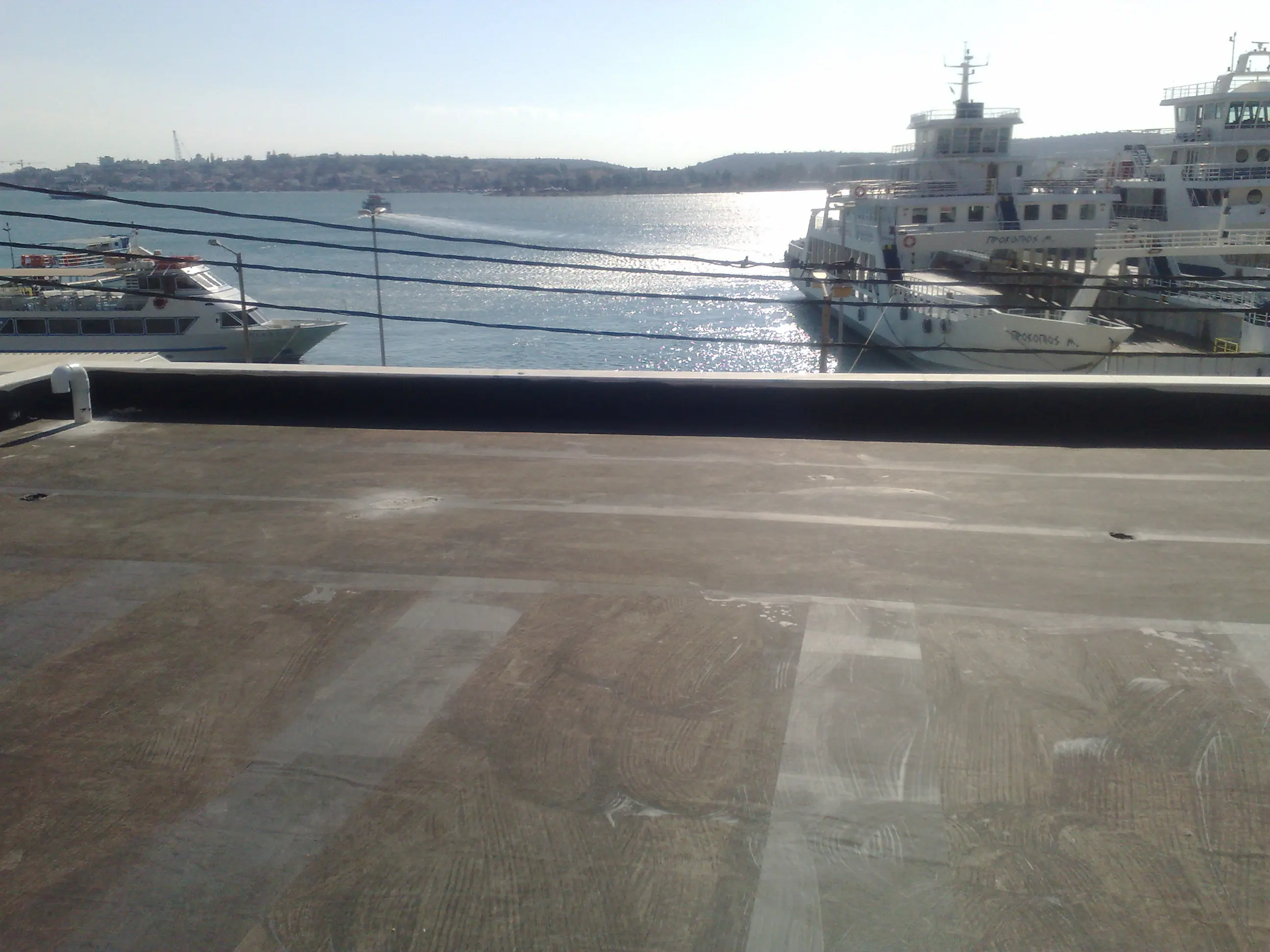 izover Σαλαμίνα για επικόλληση πλακιδίων απευθείας στην στεγανοποίηση