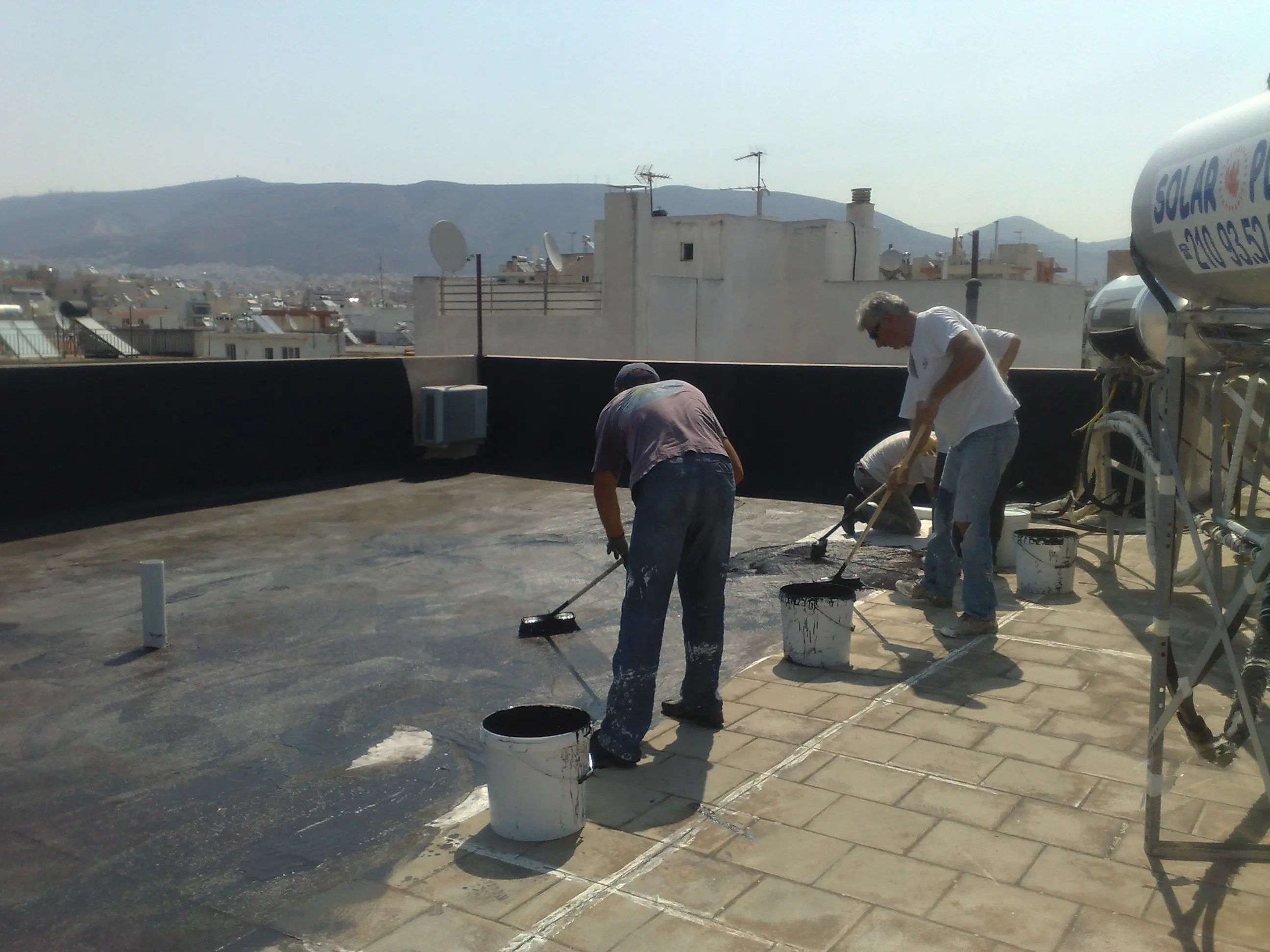 Αστοχία σε ανεστραμμένη θερμομόνωση