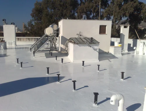 Στεγανωση ταρατσας με hyperdesmo στην Βόυλα