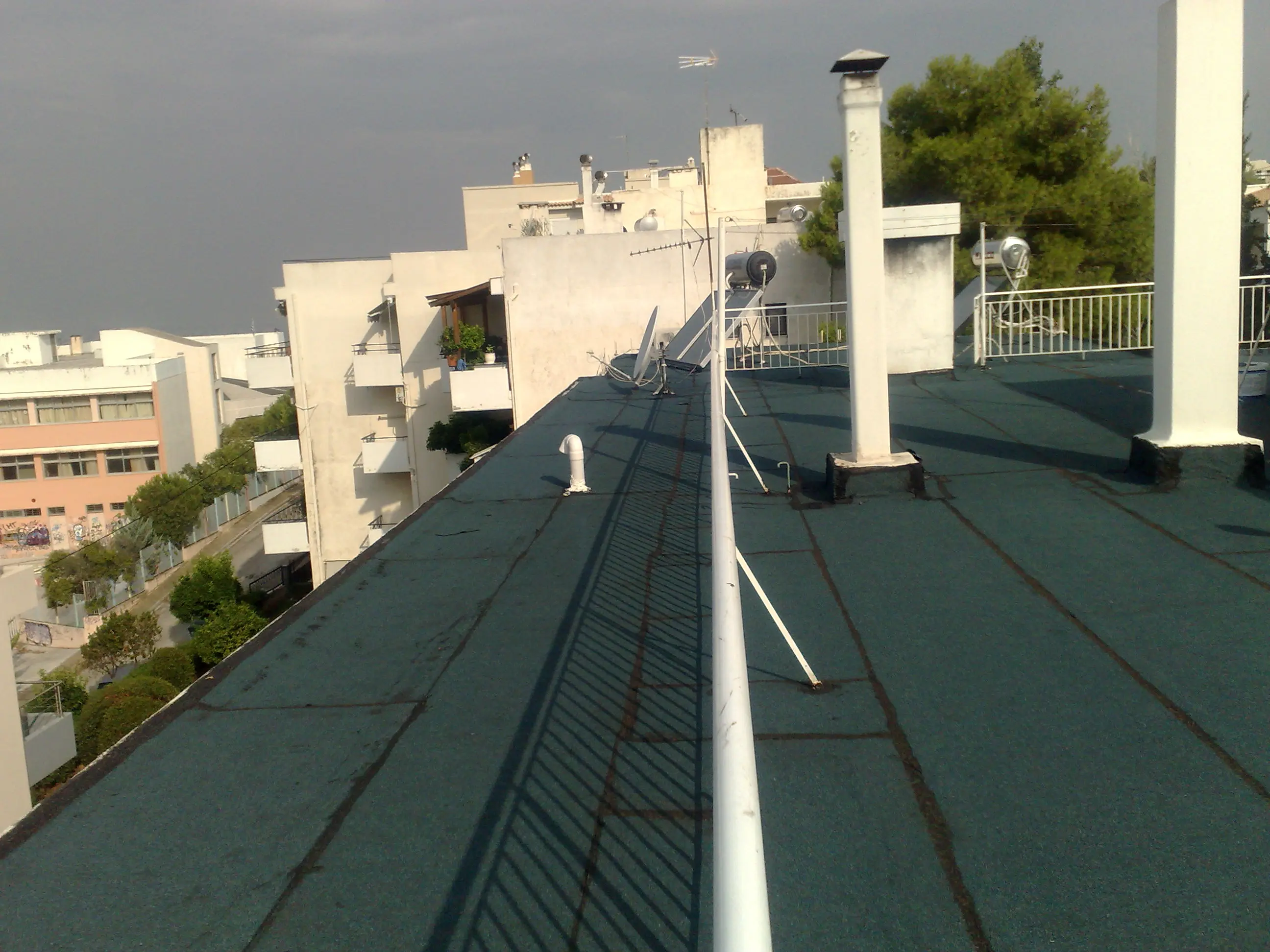 Επικόλληση ασφαλτοπάνων