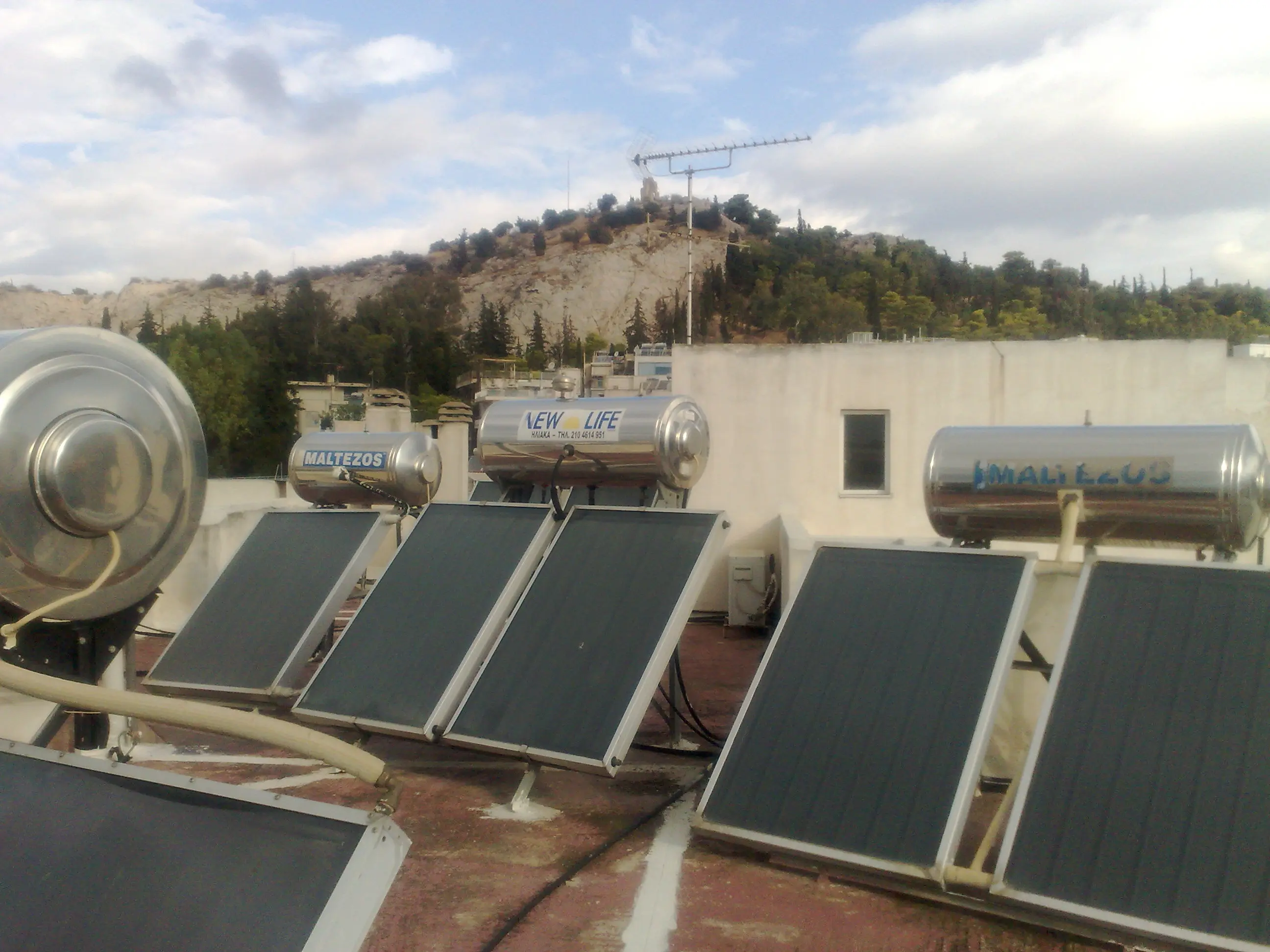 Μόνωση ταράτσας κτιρίου