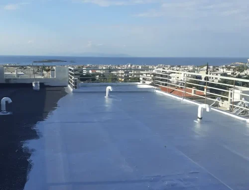 Ανακλαστική μόνωση ταράτσας με αλουμίνιο