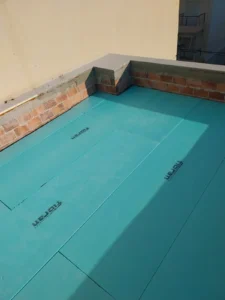 Συμβατική μόνωση ταράτσας με fibran