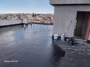 Προετοιμασία για μονωση ασφαλτοπανου