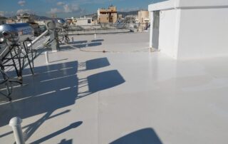 λευκό υβριδικό blanc fixe 3 σε ταράτσα