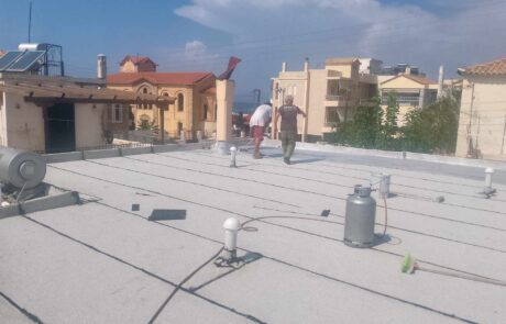 ασφαλτόπανα λευκής ψηφίδας -25