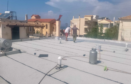 ασφαλτόπανα λευκής ψηφίδας -25