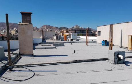 τοποθέτηση με φορά απορροής